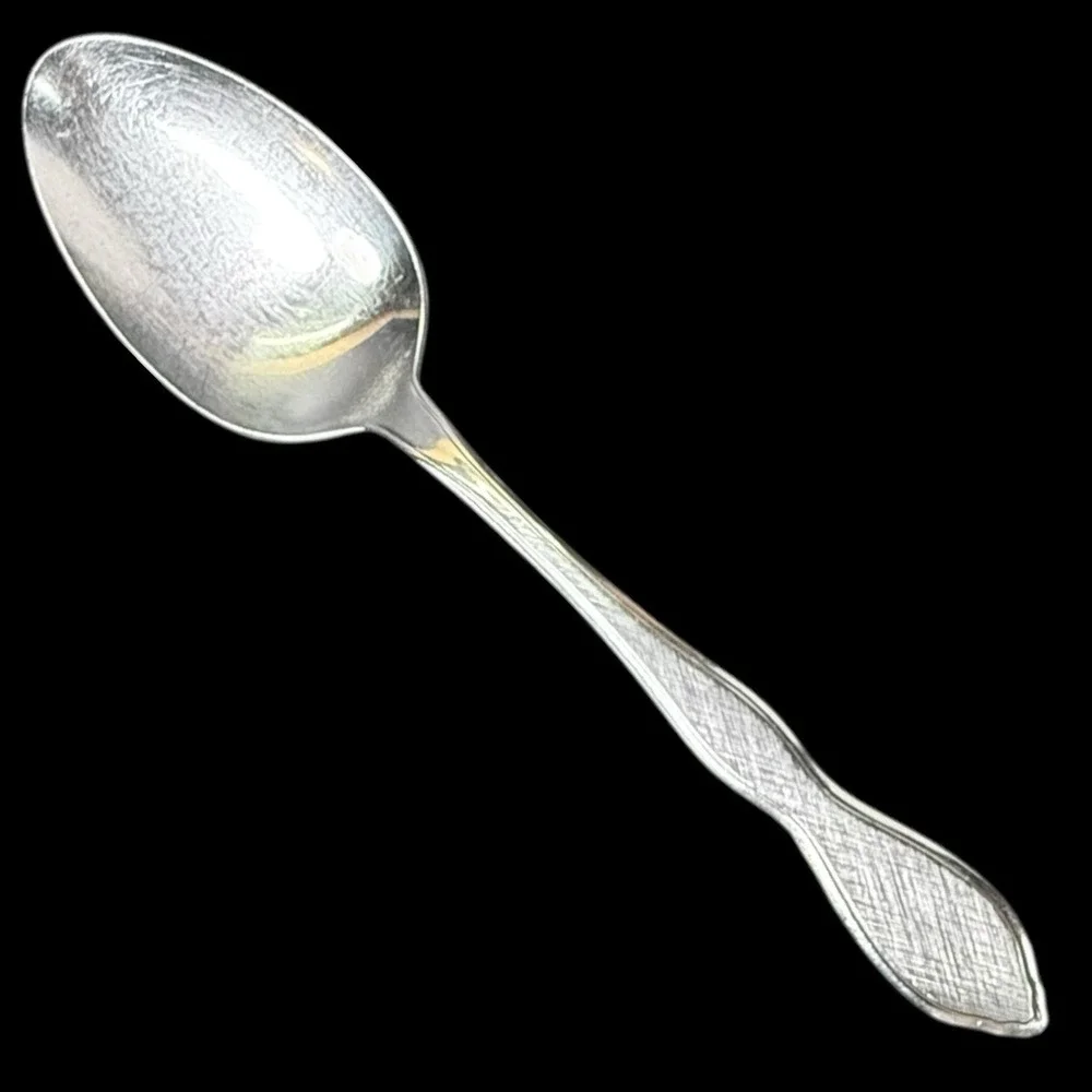Oneida Twilight 1881 Rogers Stainless Flatware‎ Serving Spoon 8 1/2